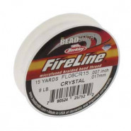 Fireline beading thread 0.17mm (8lb) Crystal - 13.7m